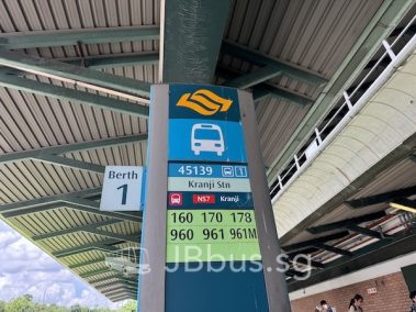 Bus 170 Kranji MRT to JB CIQ Sentral