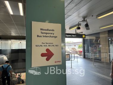 Bus 950 Woodlands to JB CIQ Sentral _70