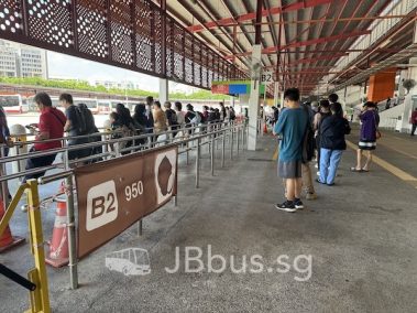 Bus 950 Woodlands to JB CIQ Sentral