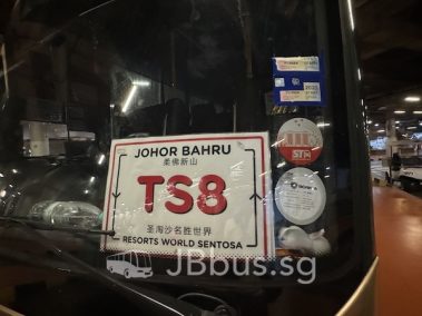 TS8 Bus Resort World Singapore to JB CIQ